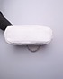 Timeless Accordion Flap Bag Caviar White 11755237 DB, top view